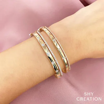 0.34ctw Diamond Bangle