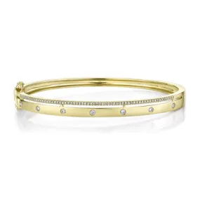 0.34ctw Diamond Bangle