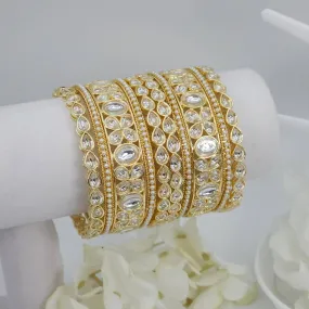 10 Pcs Bangle set - golden