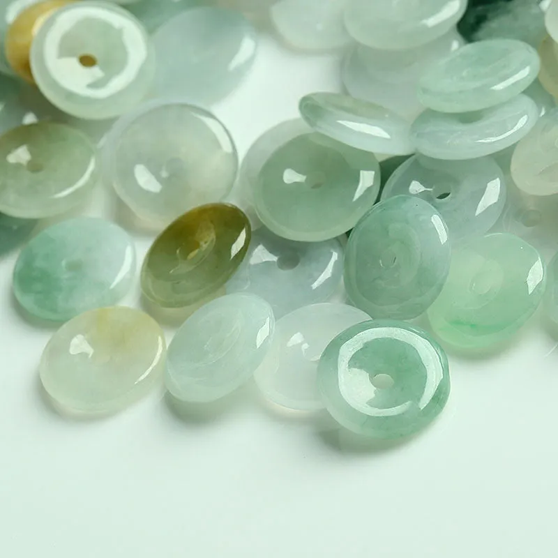 11X11X2mm Natural Jade Beads Jadeite Bead WBD40