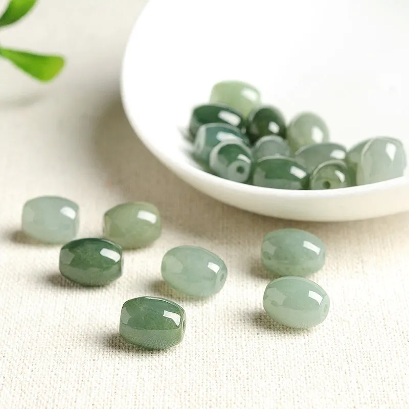 12X9X9mm Natural Jade Beads Jadeite Bead WBD92