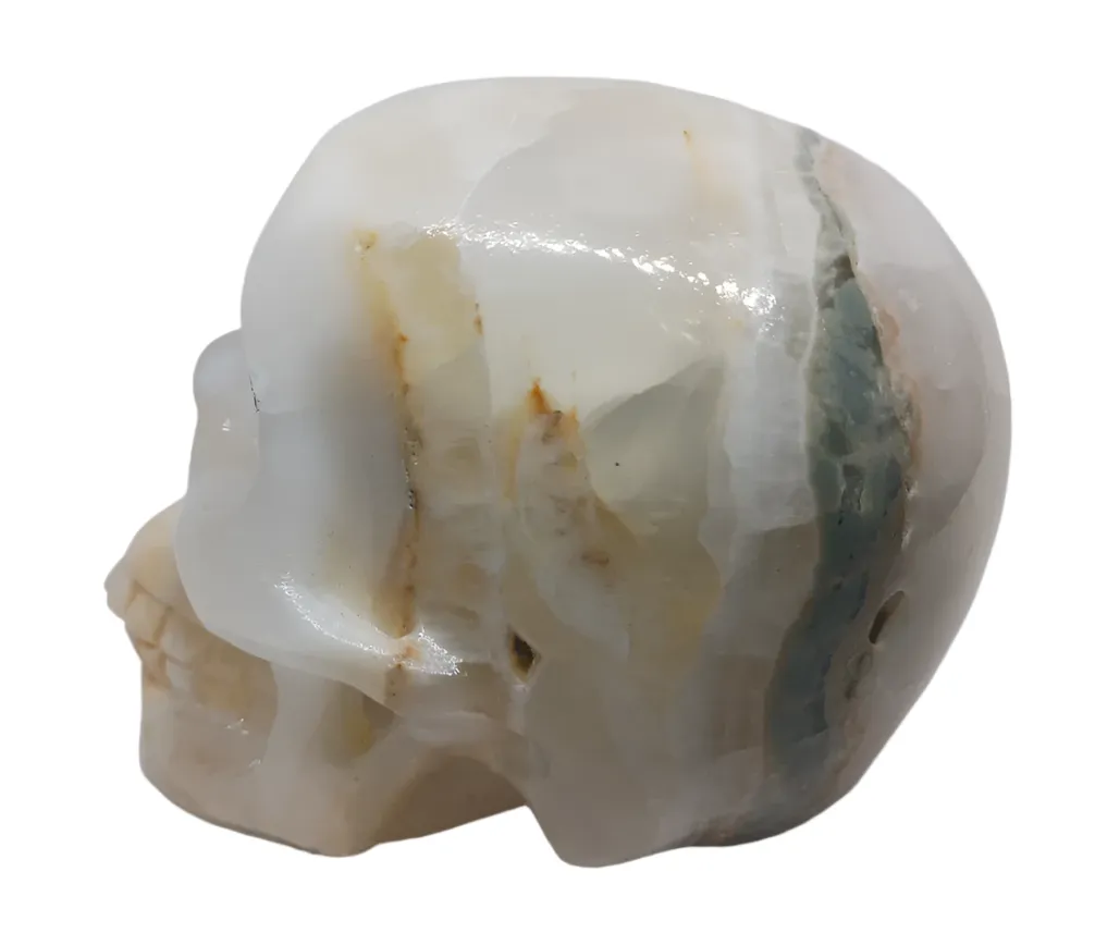 723G Afghanistan Jade Crystal Skull