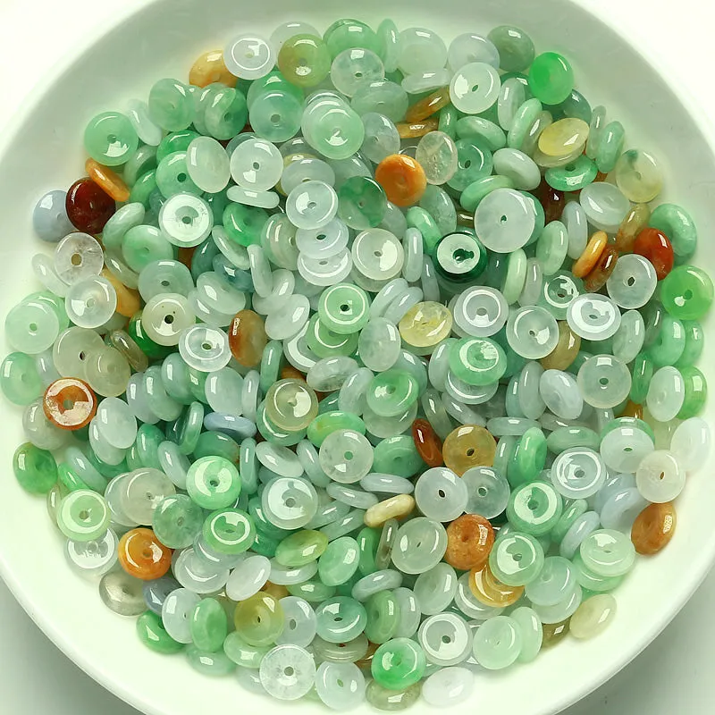 7X7X2mm Natural Jade Beads Jadeite Bead WBD49