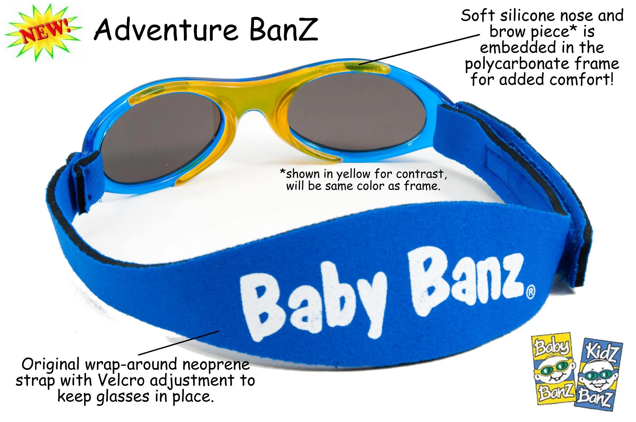 Adventure Banz Pink Camo Sunglasses for 2-5 years