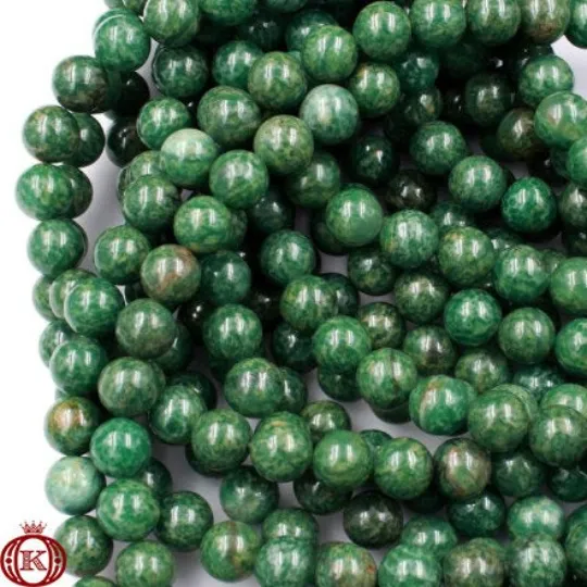 African Jade Beads Smooth Round