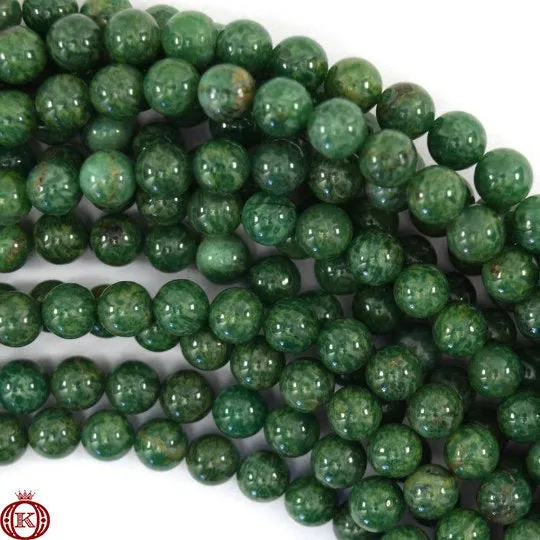 African Jade Beads Smooth Round