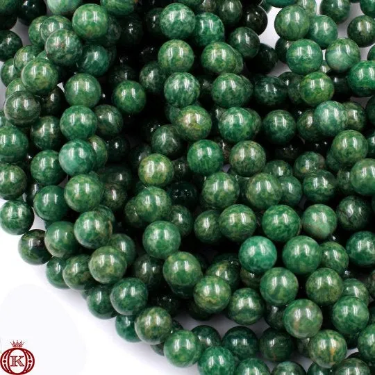 African Jade Beads Smooth Round