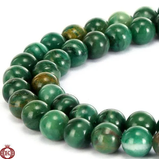 African Jade Beads Smooth Round