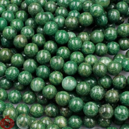 African Jade Beads Smooth Round