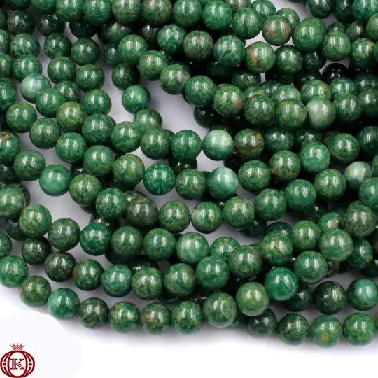 African Jade Beads Smooth Round