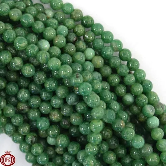 African Jade Beads Smooth Round