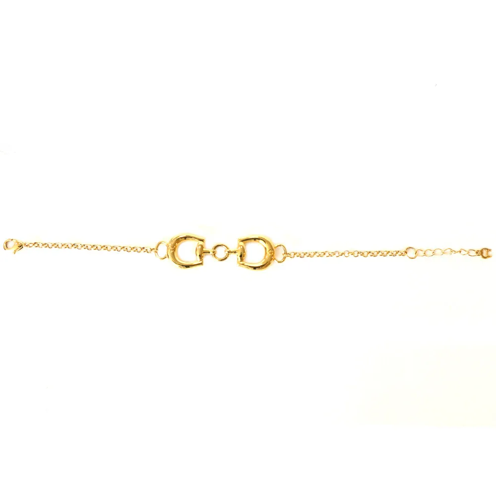 Aigner Bracelet Gold Plated