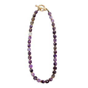 Amethyst Bead Necklace