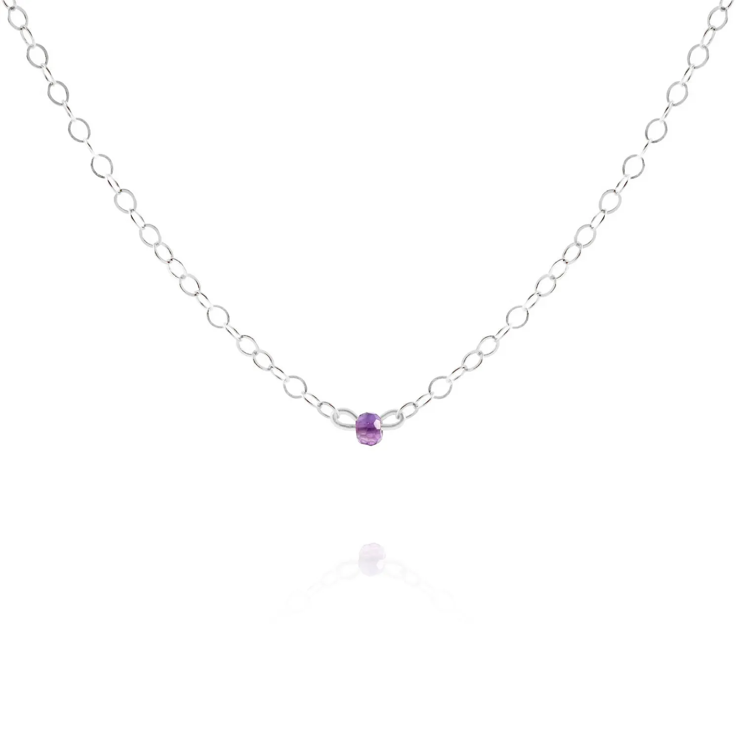 Amethyst Choker Necklace