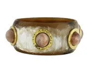 Ashley Pittman Sayari Bangle Light Horn