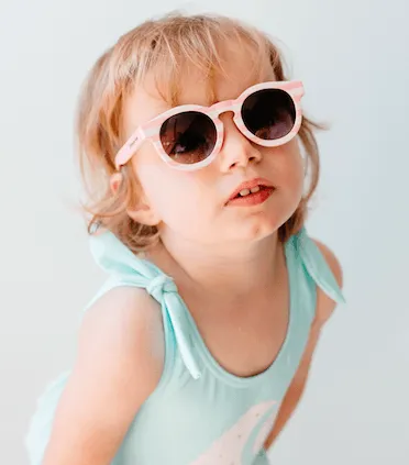 Baby Pixie Sunglasses - Pink Stripe