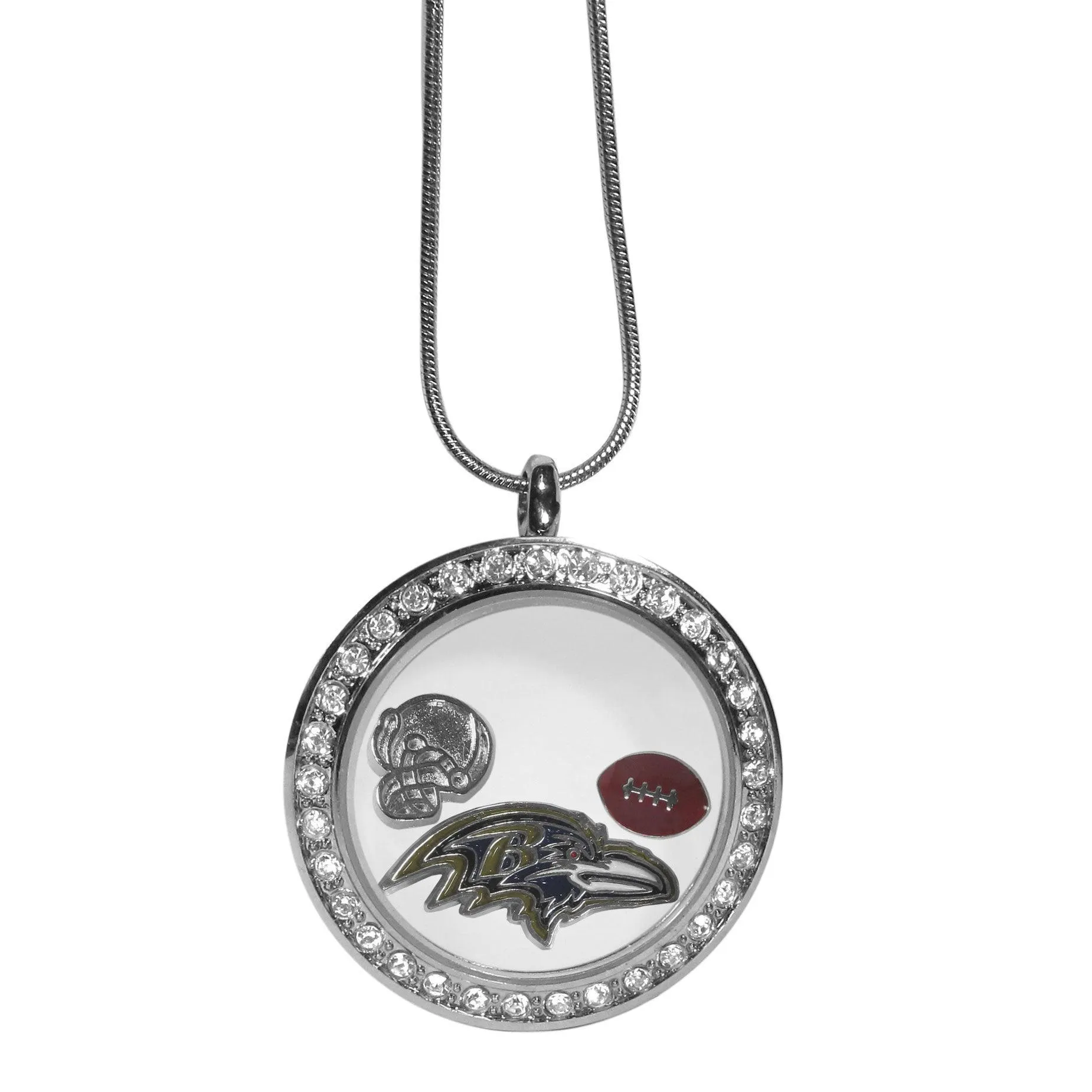 Baltimore Ravens Locket Necklace