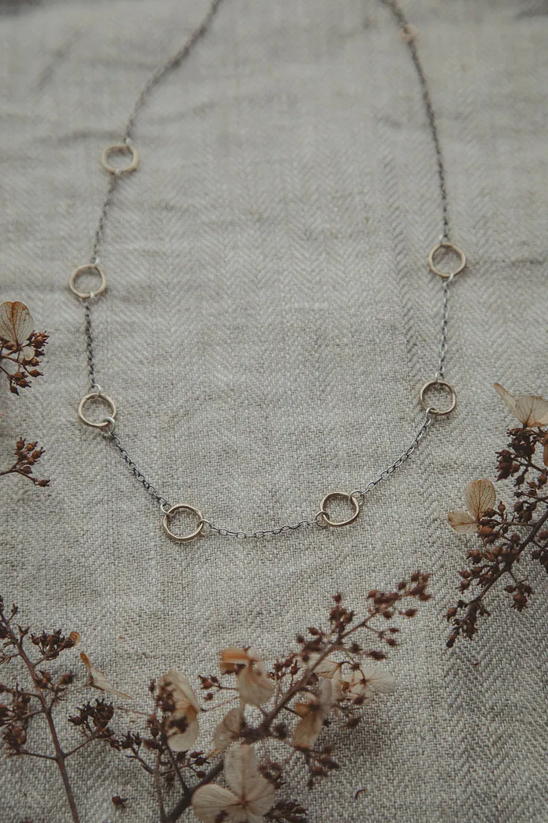 Beltane Link Necklace | Silver & Bronze | 2023 #1 Best Seller