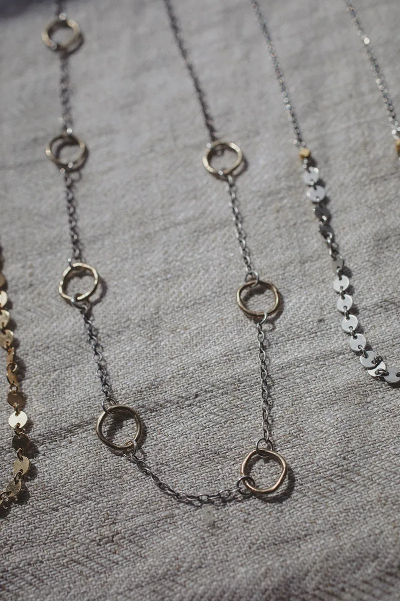 Beltane Link Necklace | Silver & Bronze | 2023 #1 Best Seller