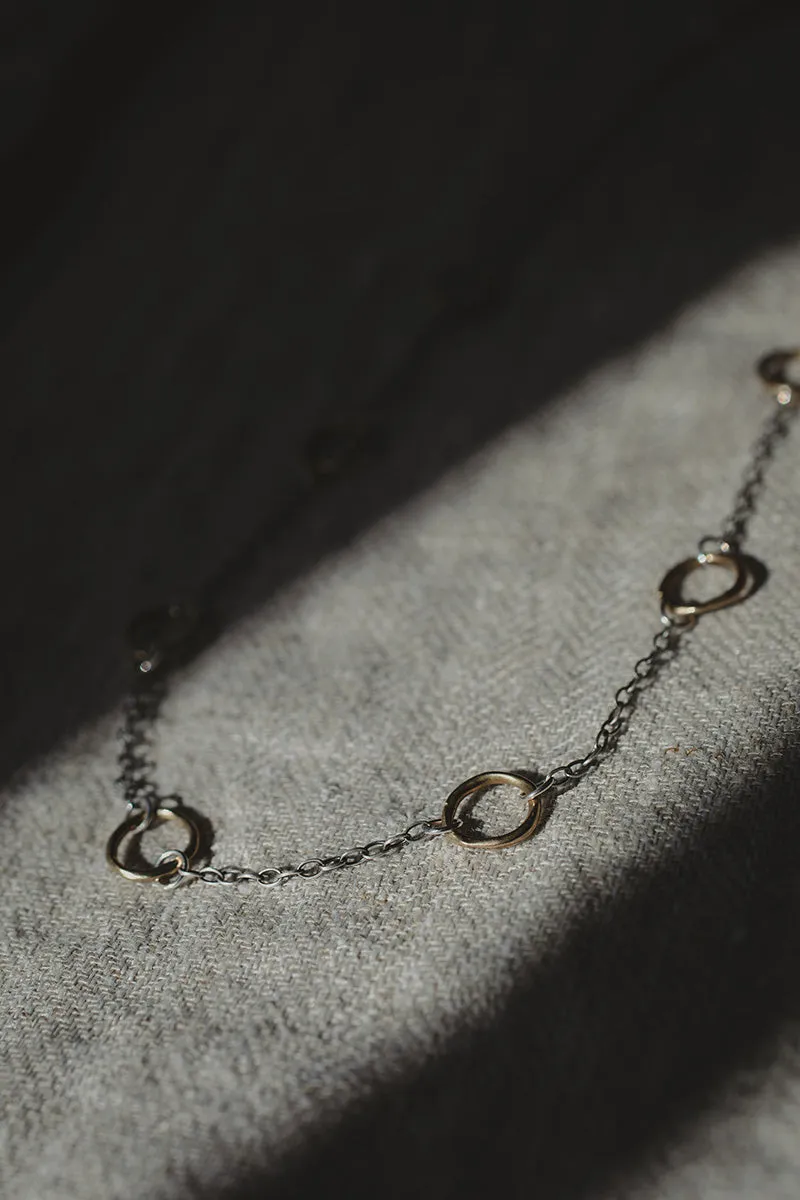 Beltane Link Necklace | Silver & Bronze | 2023 #1 Best Seller