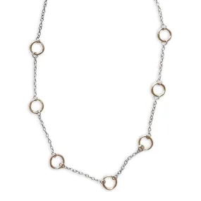 Beltane Link Necklace | Silver & Bronze | 2023 #1 Best Seller