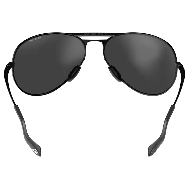 BEX Wesley Black/Silver Sunglasses - WBGS