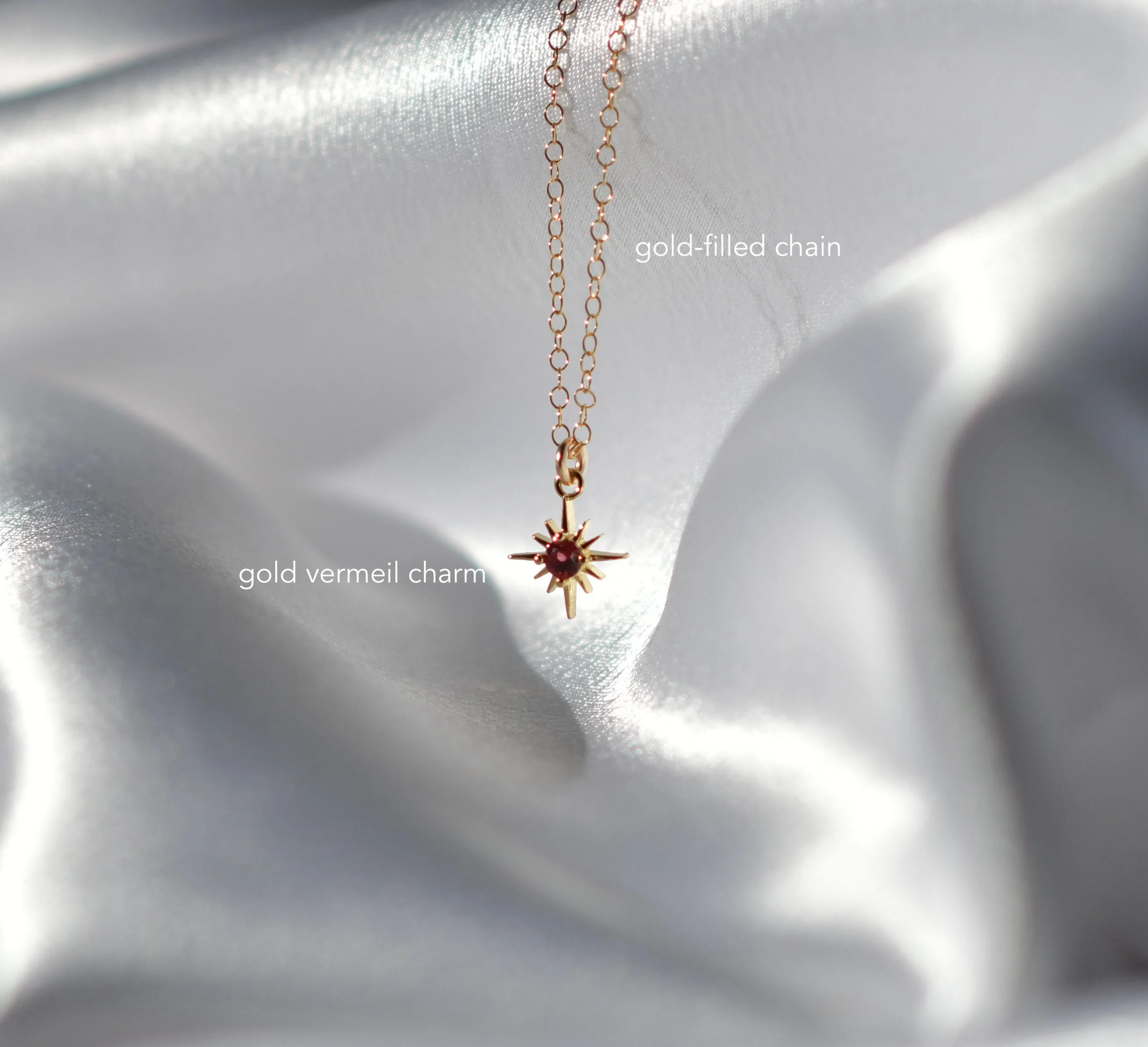 Birthstone Star Necklace