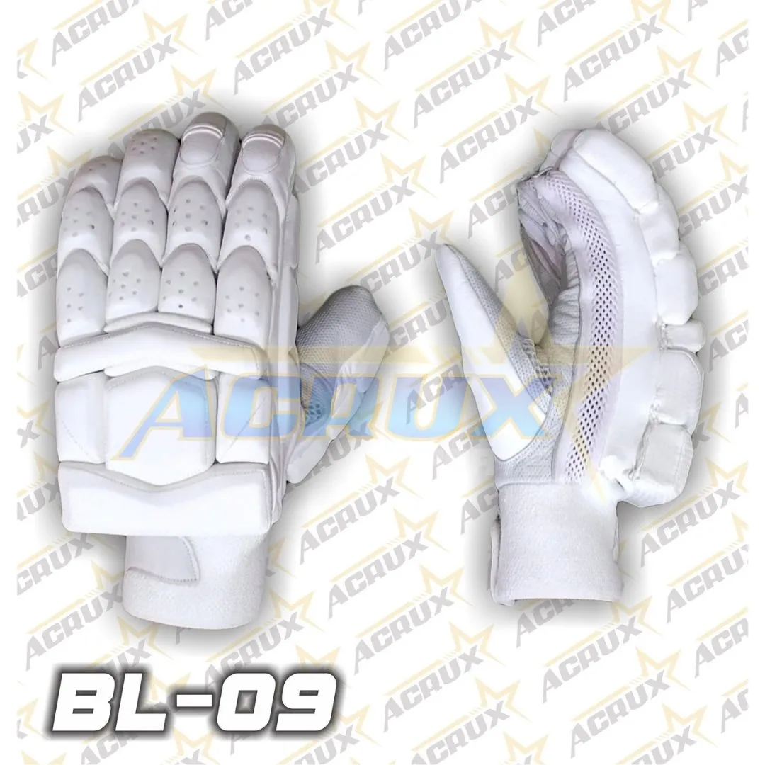 BL 09 Cricket Batting Gloves Pittard Palm - Clean skin