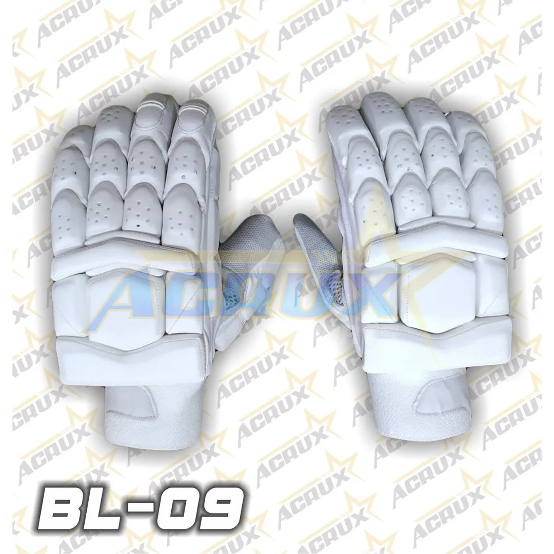 BL 09 Cricket Batting Gloves Pittard Palm - Clean skin