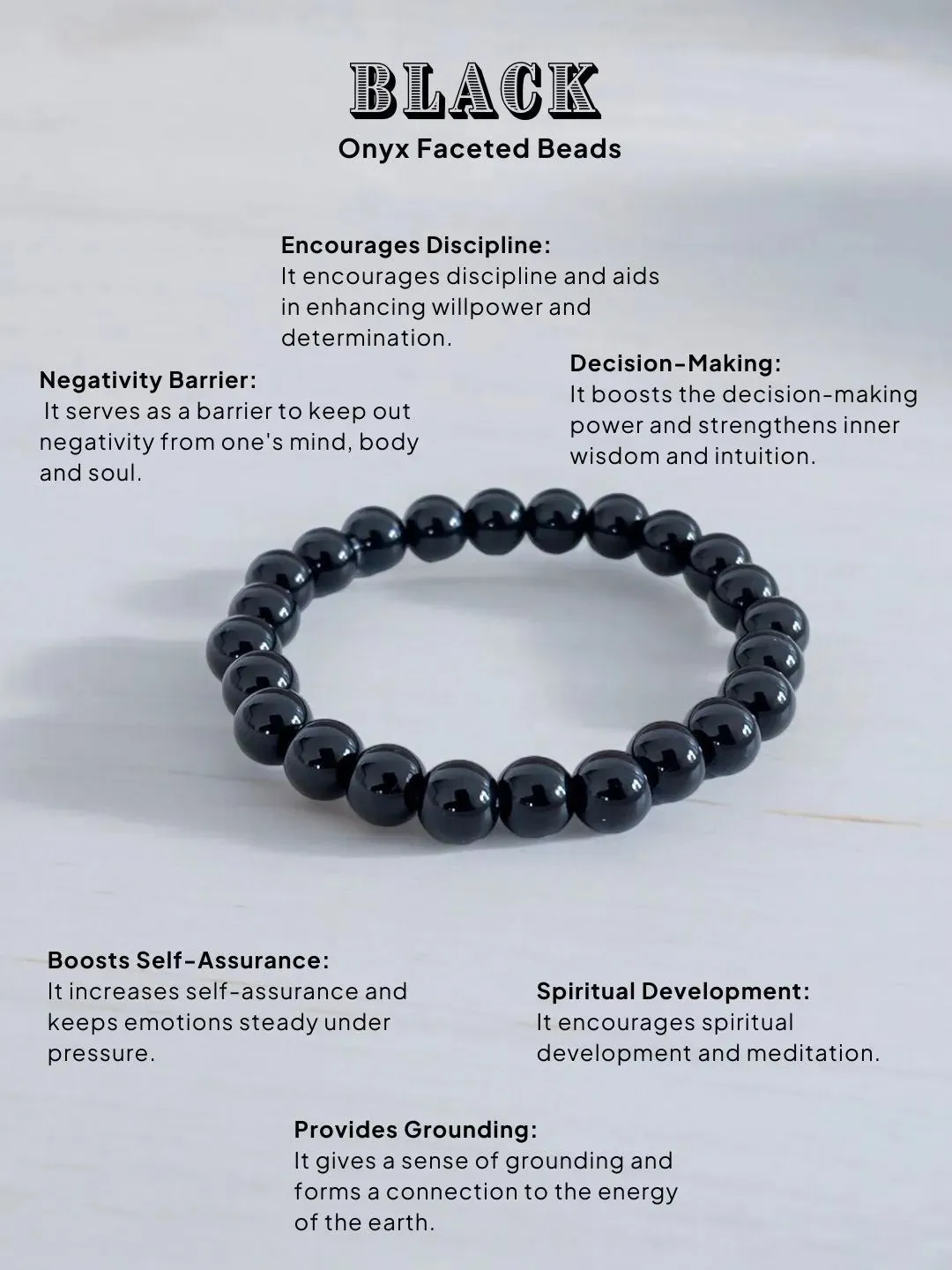 Black Onyx Bracelet