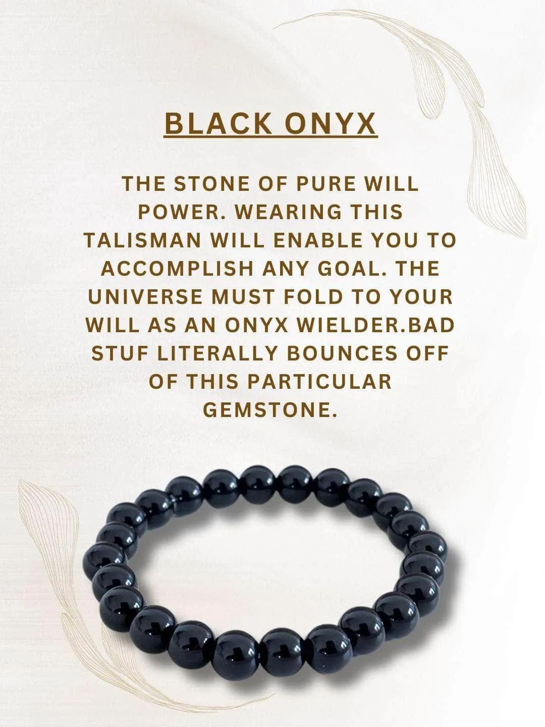 Black Onyx Bracelet