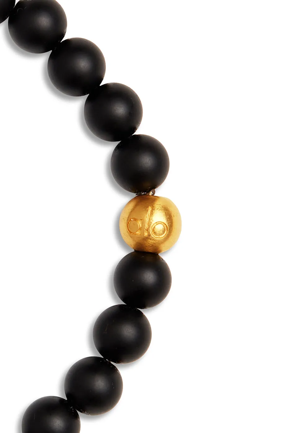 Black Onyx Mala Bracelet