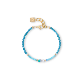 Bracelet Ocean Vibes turquoise gold