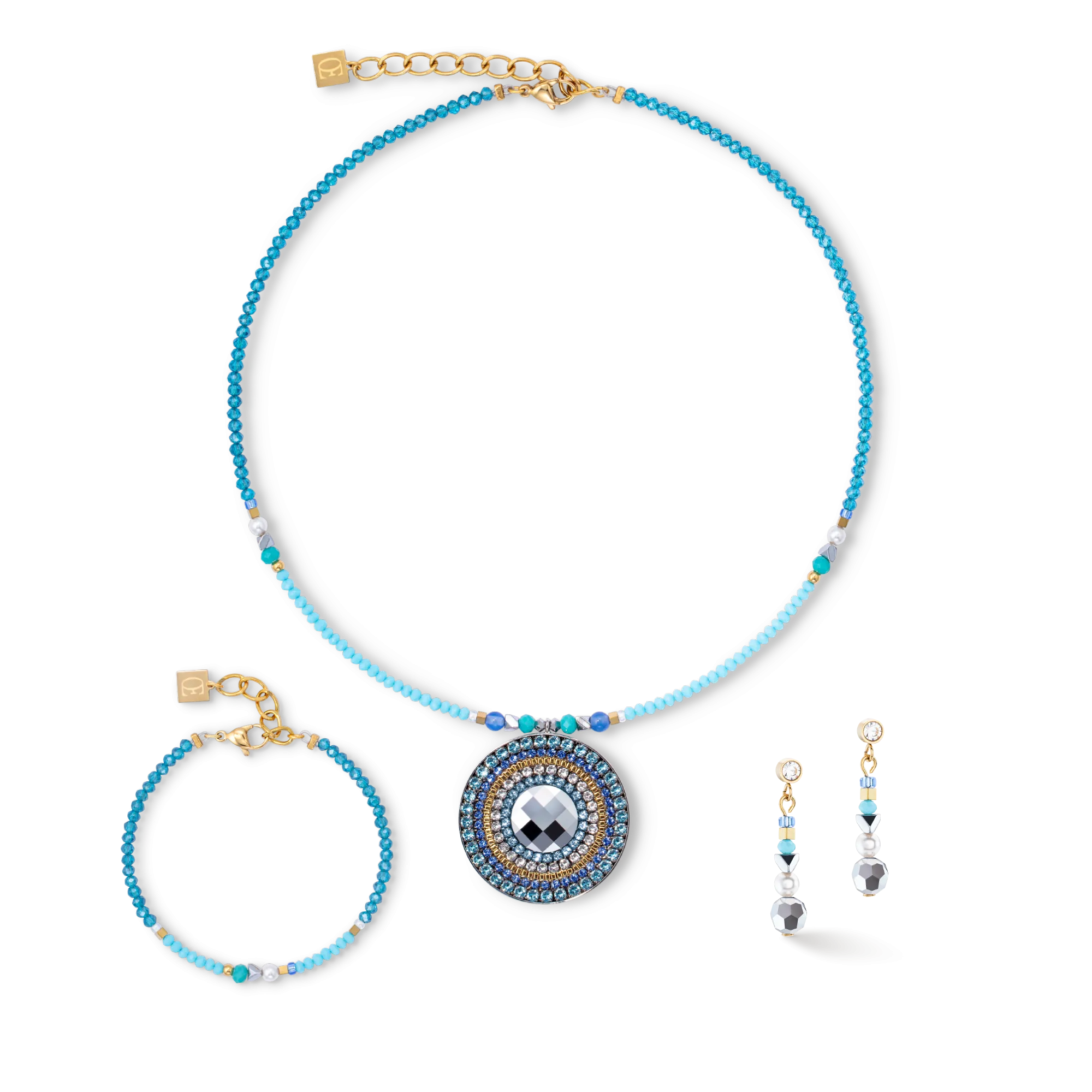 Bracelet Ocean Vibes turquoise gold