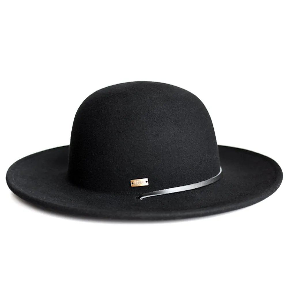 Bruno Capelo Jacobi Open Crown Wool Wide Brim