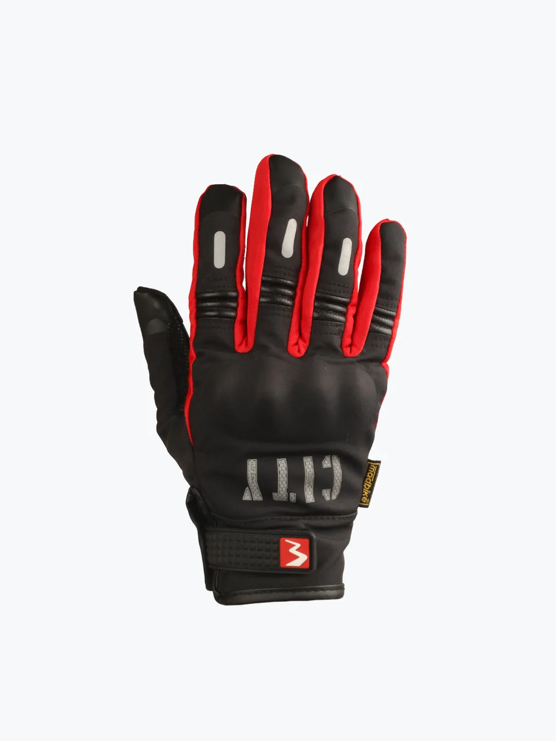 BSDDP City Gloves Touch Black & Red