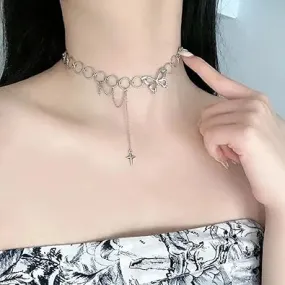 Butterfly  neck choker