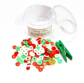 Candy Cane Charm Bracelet Kit