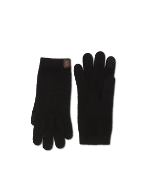 Cashmere Tech Gloves :: Black