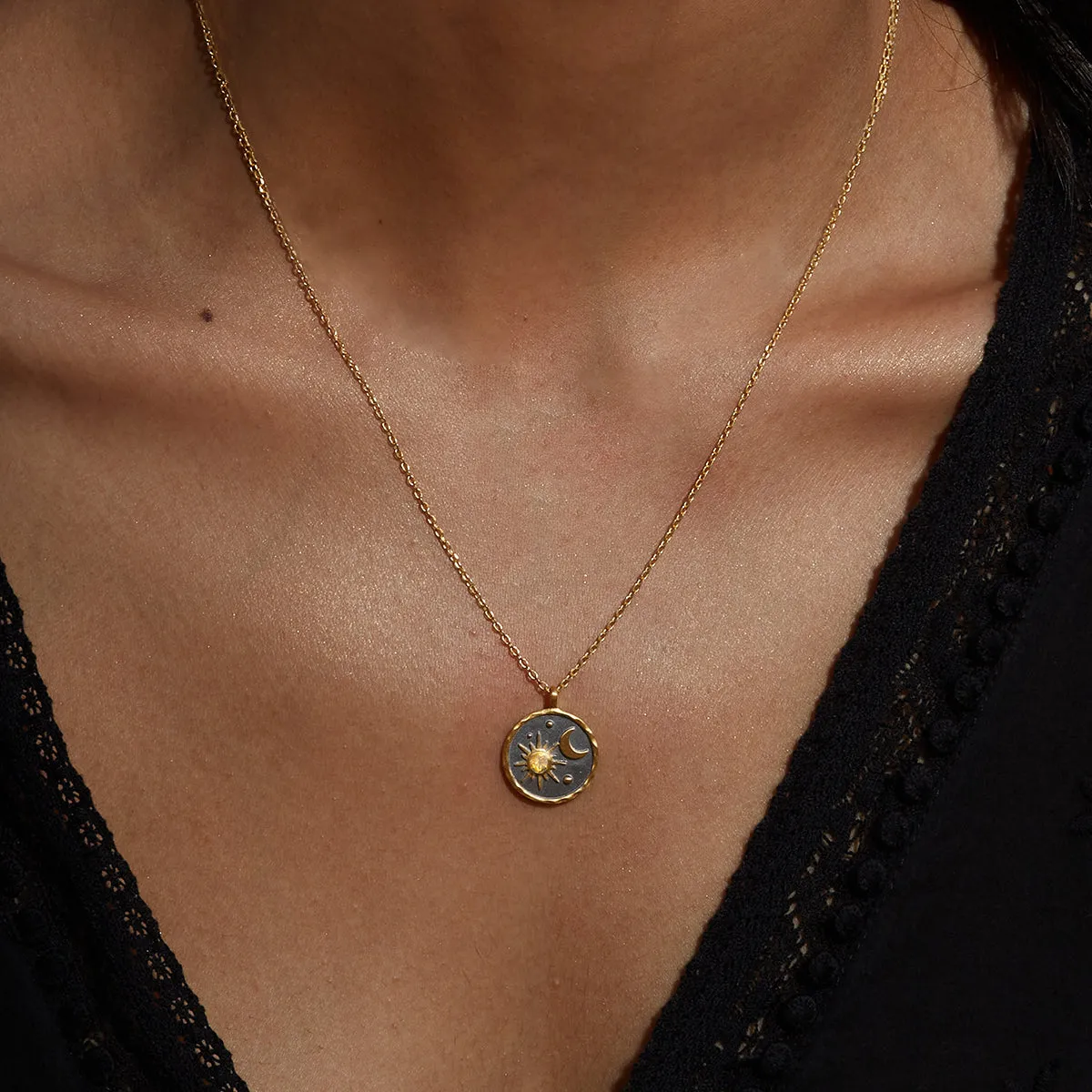 Celestial Birthstone Necklace - November