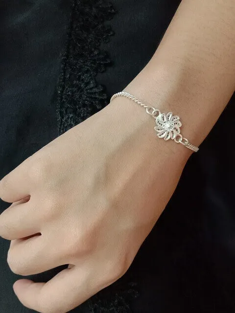 Chakri Silver Bracelet