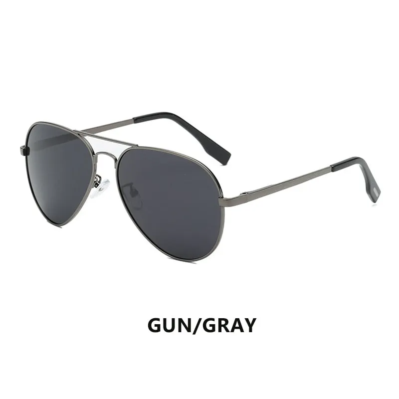 Classic Aviation Brand Design Polarized Sunglasses Men