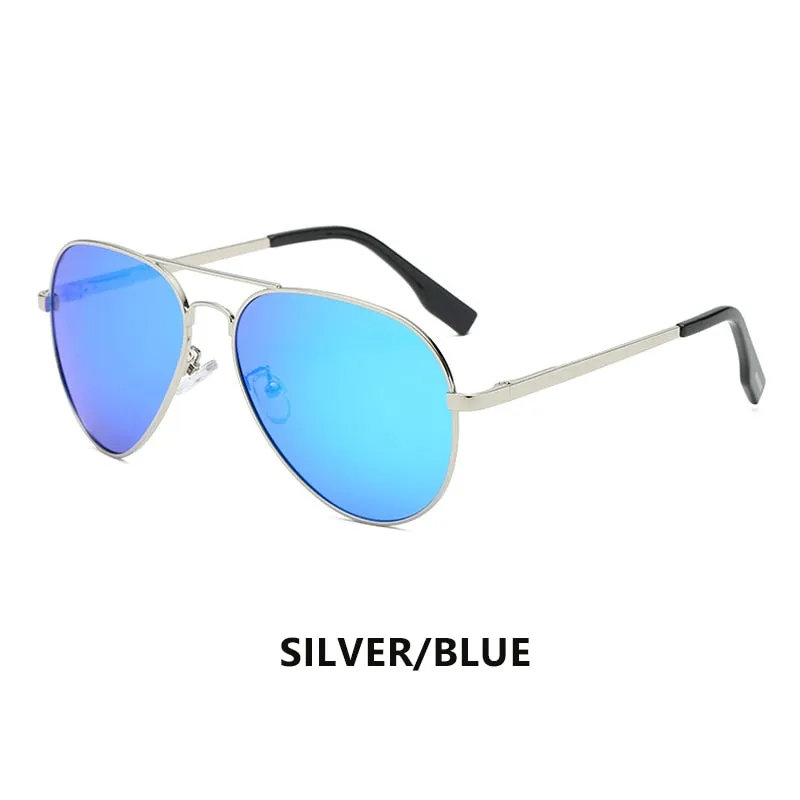 Classic Aviation Brand Design Polarized Sunglasses Men