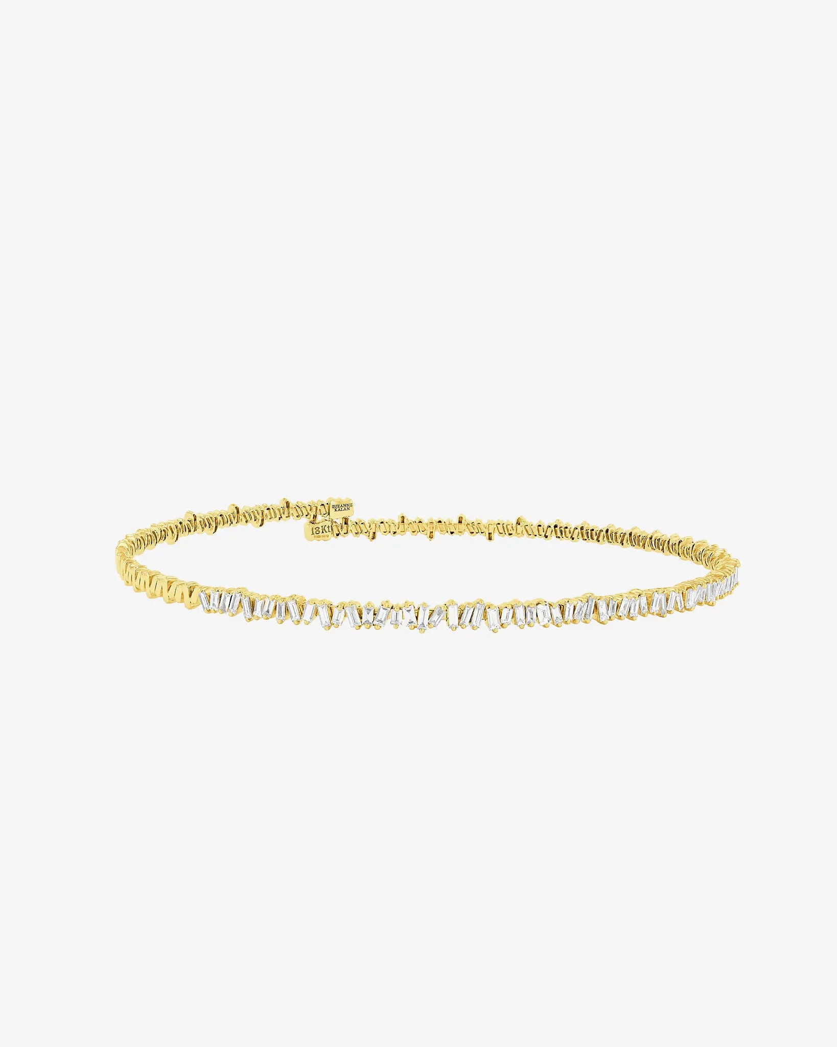 Classic Diamond Half Baguette Choker