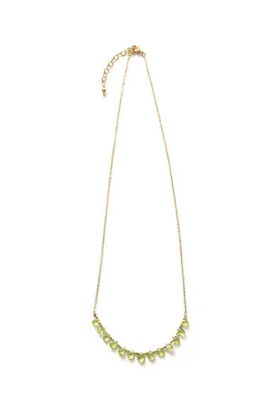 Clover Patch Peridot Necklace