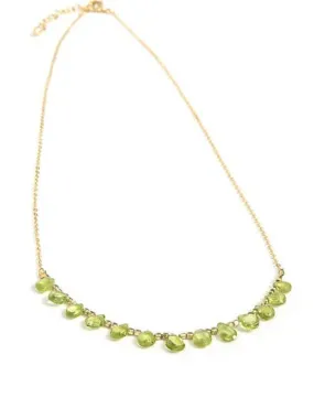 Clover Patch Peridot Necklace