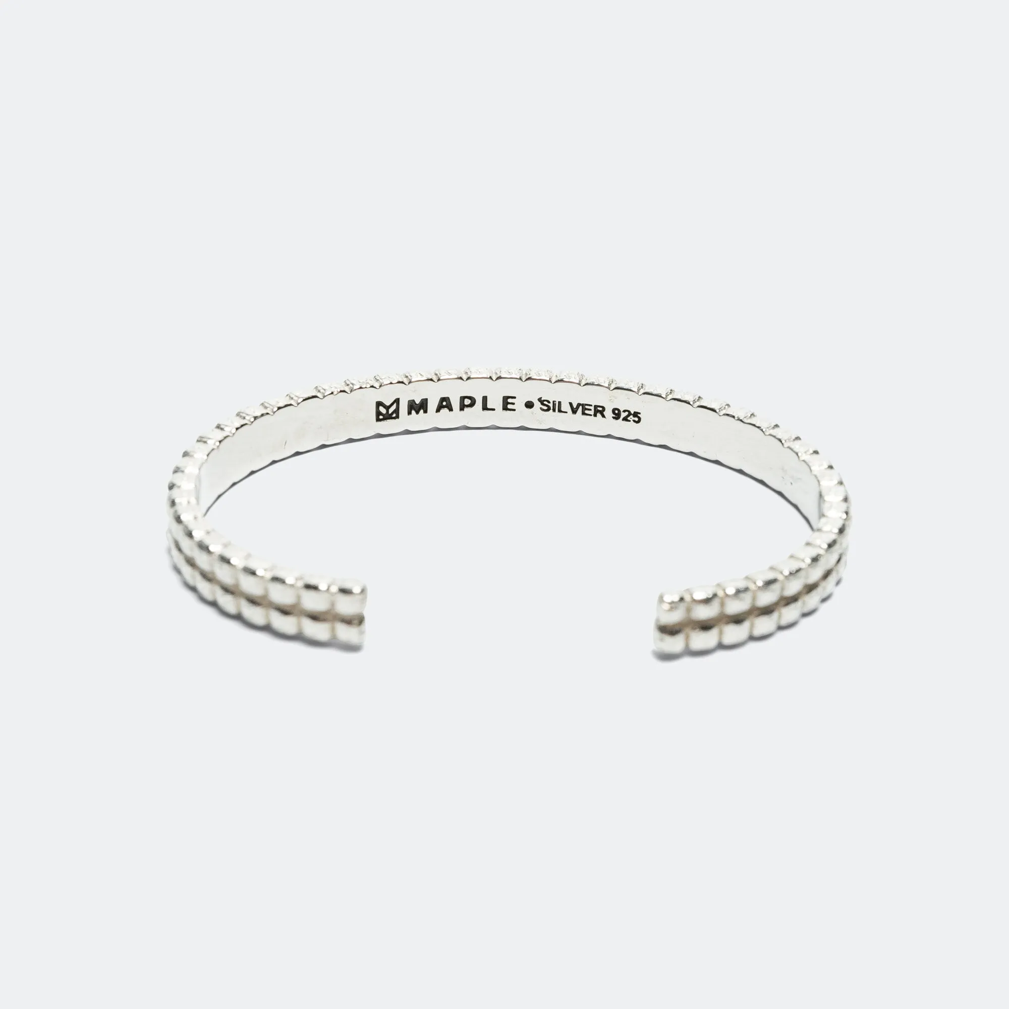 Cookie Bangle - 925 Silver