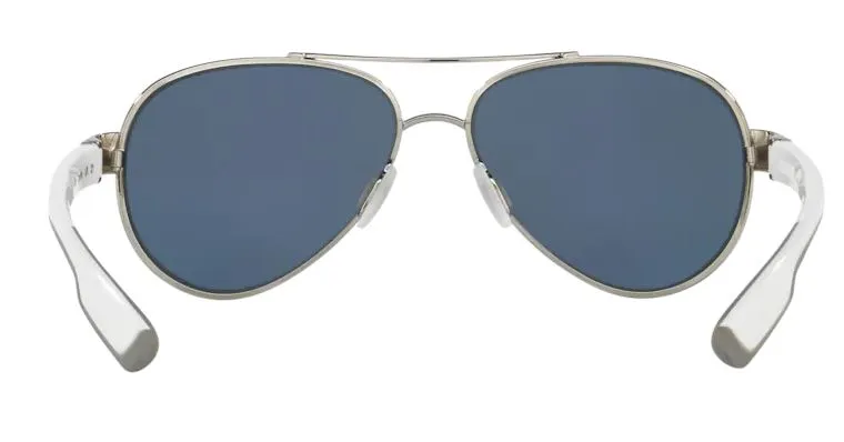 Costa Del Mar Loreto Palladium Frame - Blue Mirror 580 Plastic Lens - Polarized Sunglasses