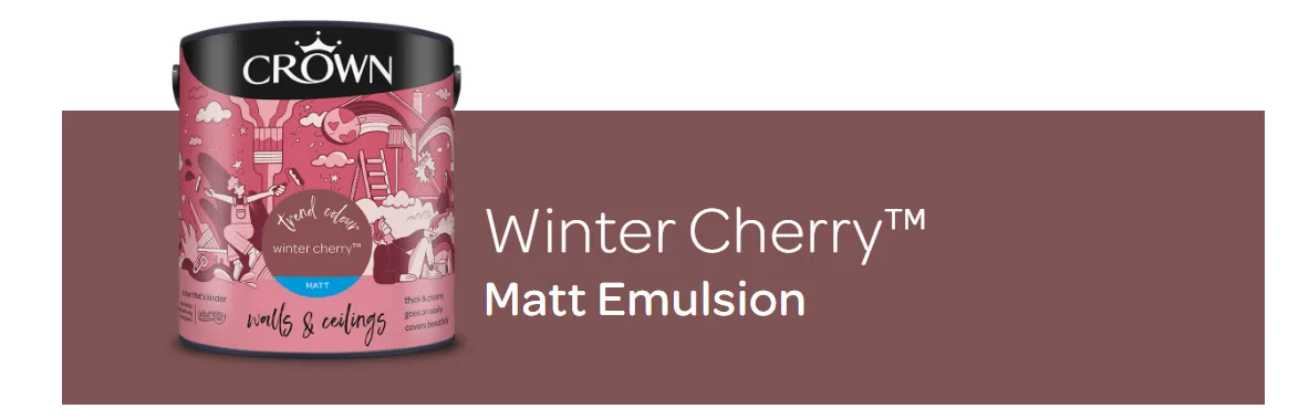 Crown Matt Winter Cherry 40ml