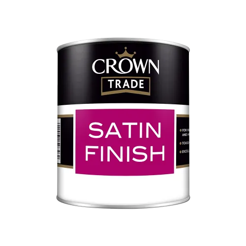 Crown Trade Satin Finish White